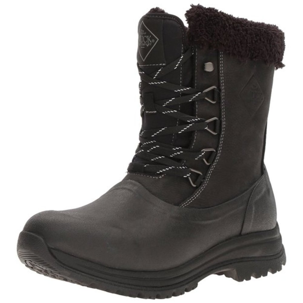 The Muck Boot Company Arctic Apres Lace WALM-000 Waterproof Winter Boot size 6